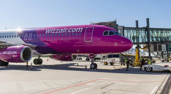 На рейсы лоукостера WizzAir из Вроцлава до Киева и Львова растет спрос