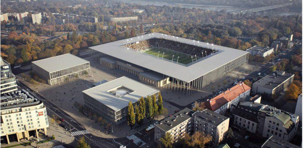У Варшаві збудують новий футбольний стадіон за 158 мільйонів злотих [Візуалізація]