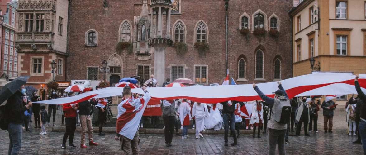 У Польщі чергова акція  протесту білорусів (ФОТО, ВІДЕО)