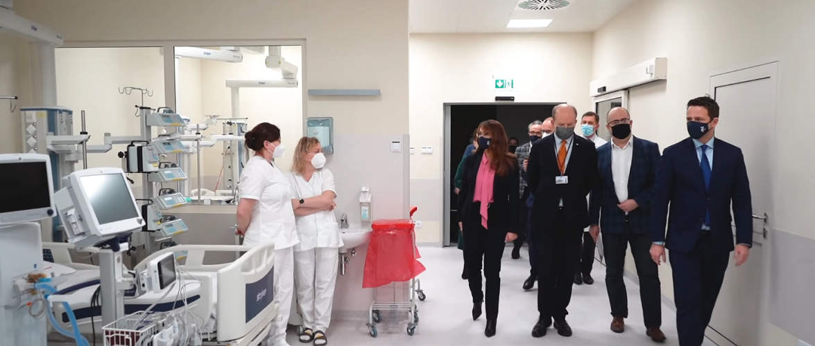 У Варшаві відкрився новий шпиталь для хворих на коронавірус