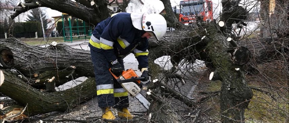 Через негоду у Польщі 1,3 тисячі втручань пожежників