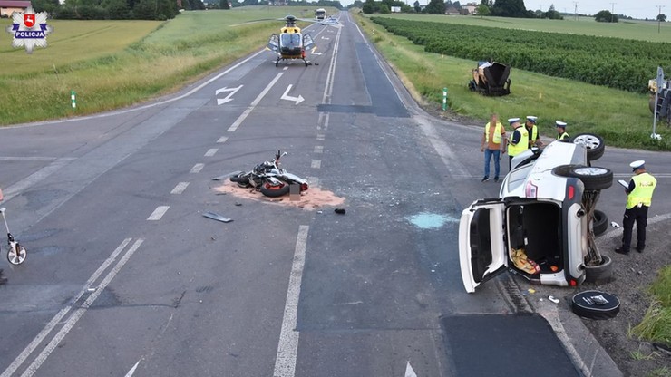 Аварія в Польщі: мотоцикл збив авто, двоє людей загинуло