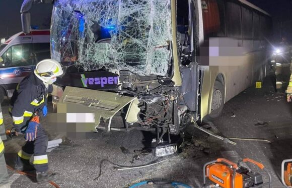 Під Вроцлавом автобус потрапив в аварію