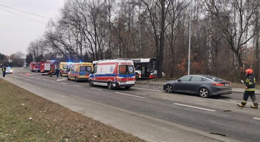 В Польщі автобус з людьми врізався в дерево: 9 поранених