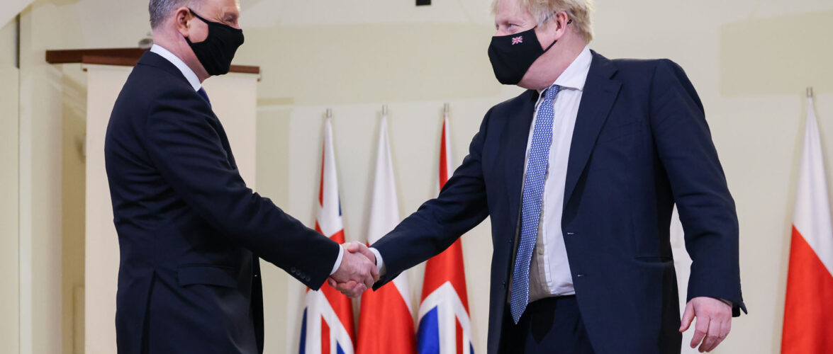 Анджей Дуда та Борис Джонсон домовилися про спільну безпекову політику проти «загроз Росії»