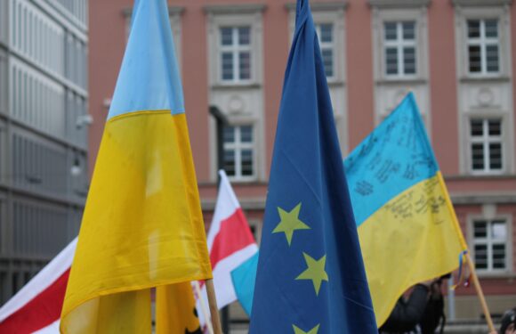 В Польщі судять поляка, який зірвав в місті прапор України з гаслом “Jeb*ć Ukrainę”