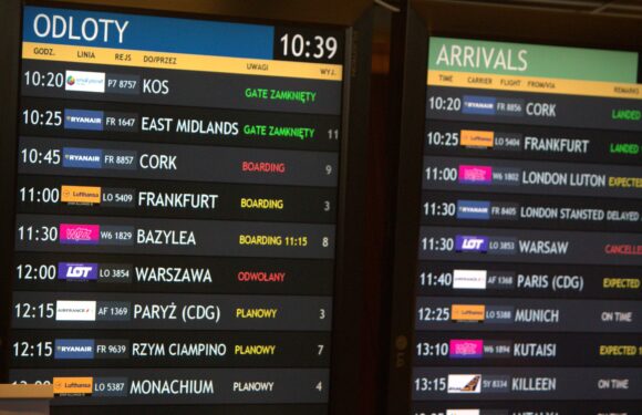 З 1 травня у аеропортах Варшави зменшиться кількість рейсів