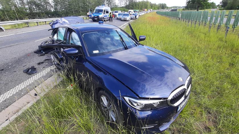 У Польщі бус в’їхав в поліцейське авто: двоє правоохоронців травмовано