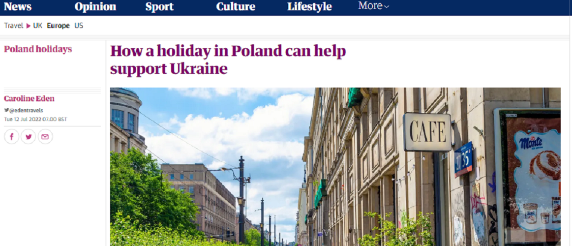 Великобританія заохочує своїх громадян їхати у відпустку до Польщі і тим самим допомогти Україні