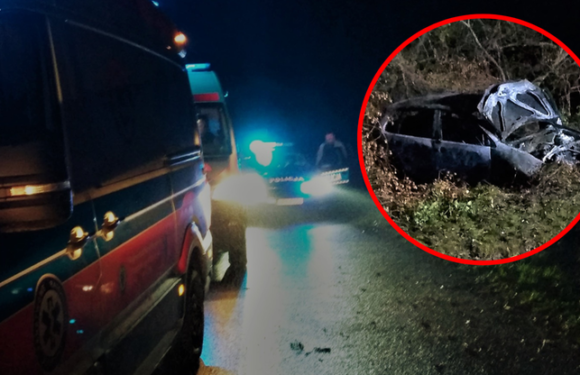У Польщі автомобіль злетів з дороги та загорівся: в середині було троє дівчат