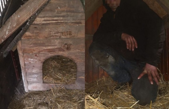 Чоловік у Польщі сховався від поліцейських… у собачій буді